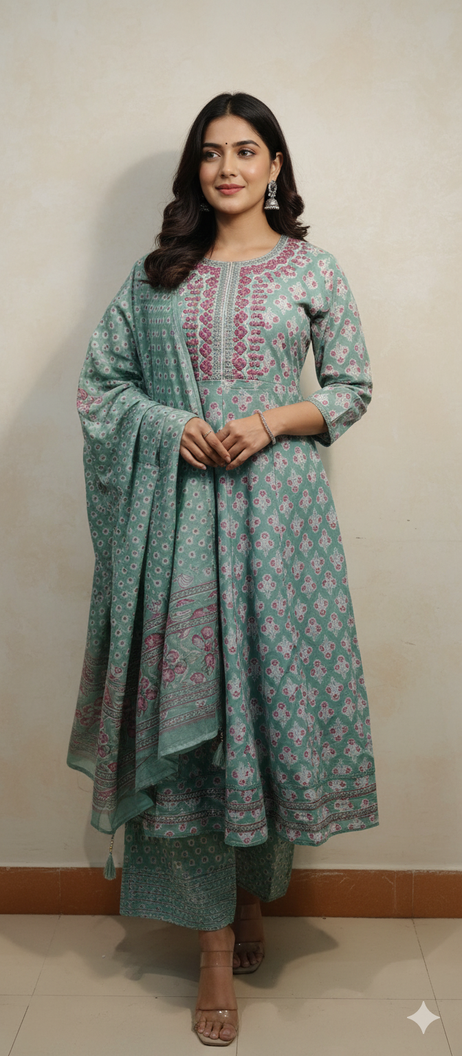 Nazaqat Suit Ensemble