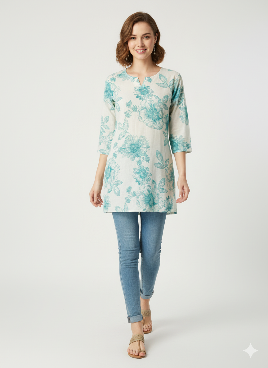 Ghazal Short Kurti