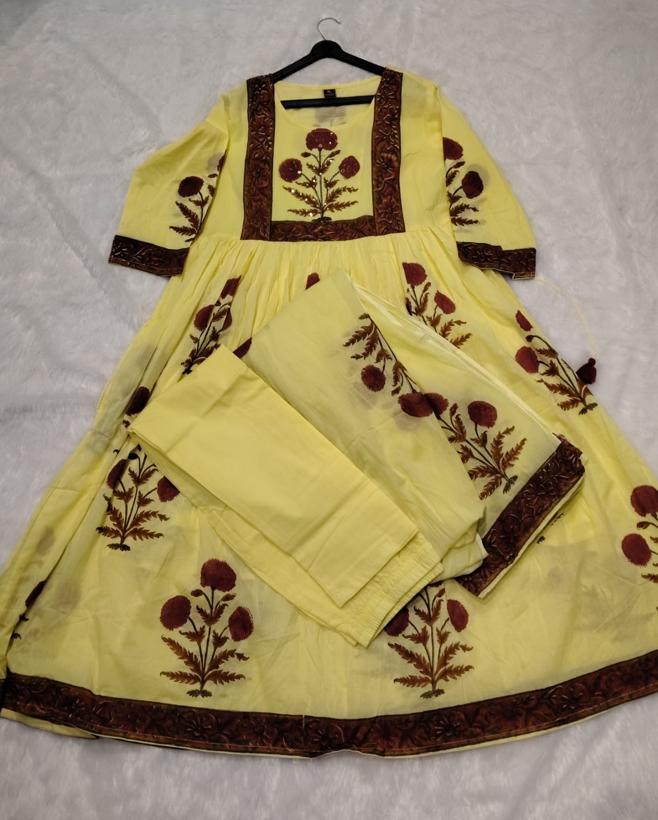 Mul cotton suit set