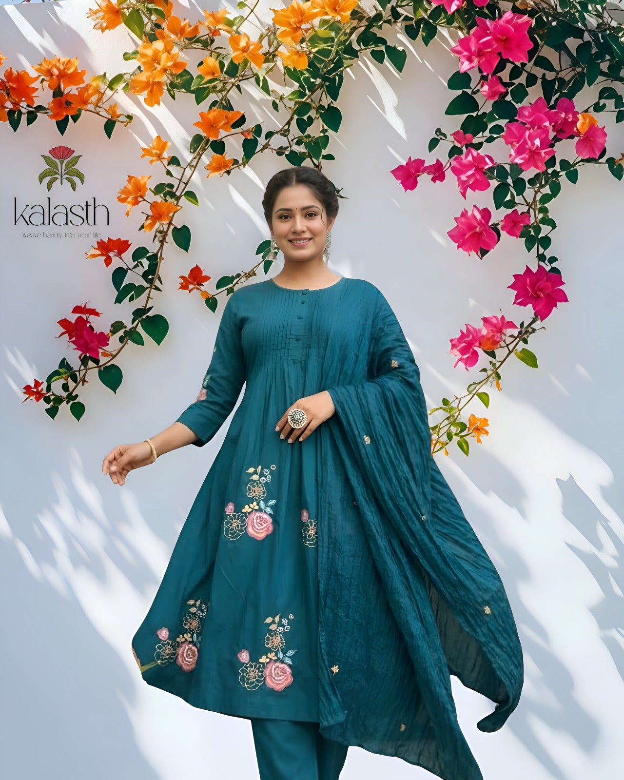 Mul cotton suit